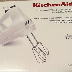 NWT KitchenAid Hand Mixer